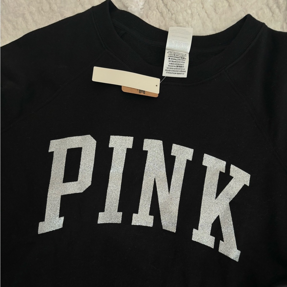 PINK black pullover